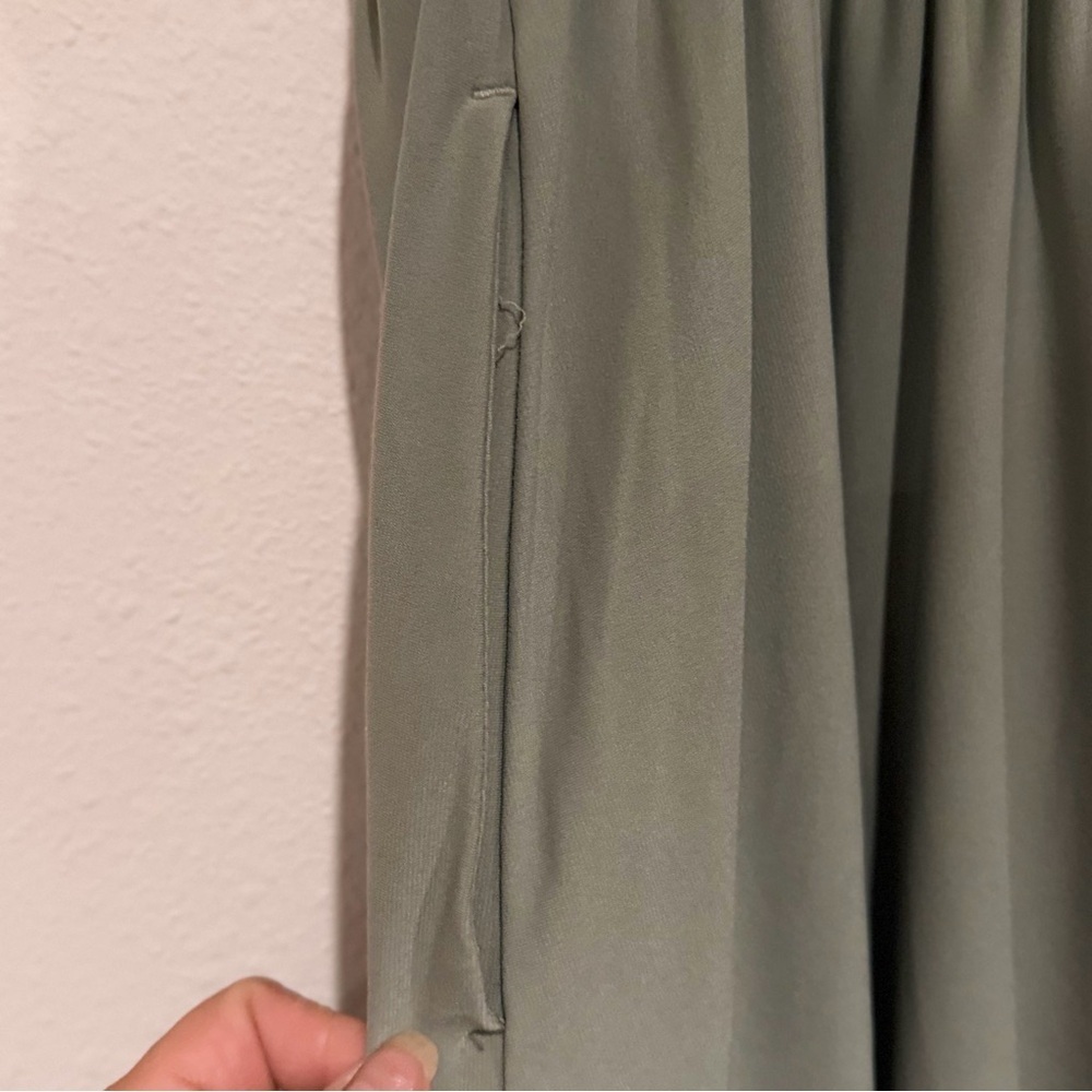 Simply Vera Vera Wang Olive Maxi Dress - Picture 9 of 11